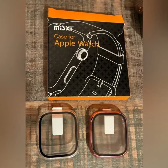 Misxi 2 Pack Tempered Glass Case Size: 46mm (Series 11/10) - Picture 4 of 4